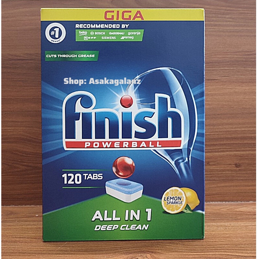 Viên rửa bát Finish All in 1 [ 06 chức năng, rẻ vô địch  ].