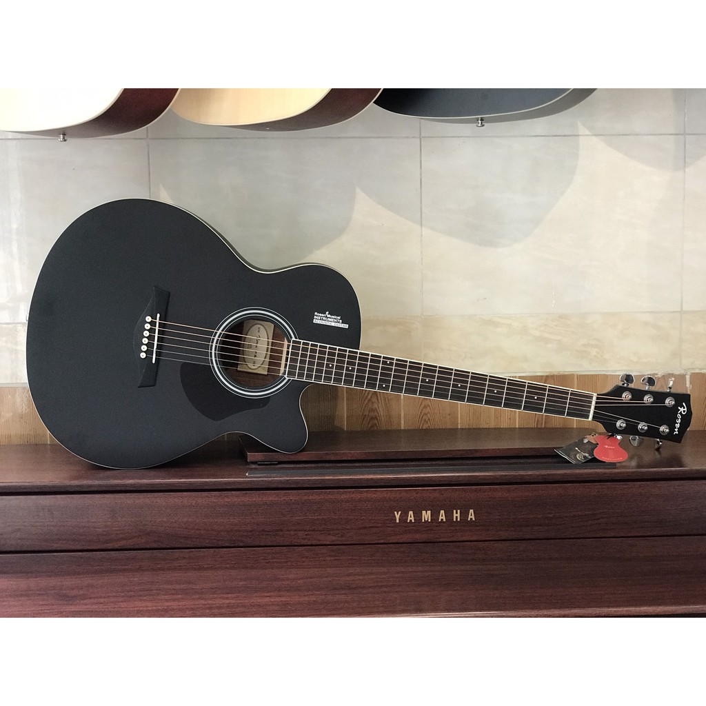 Đàn Guitar Acoustic Rosen Đen G11(gỗ Thịt) CHÍNH HÃNG BH 24 tháng.