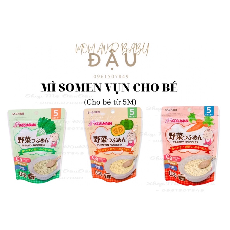 MÌ SOMEN CẮT VỤN KIDSMAMA 5M+