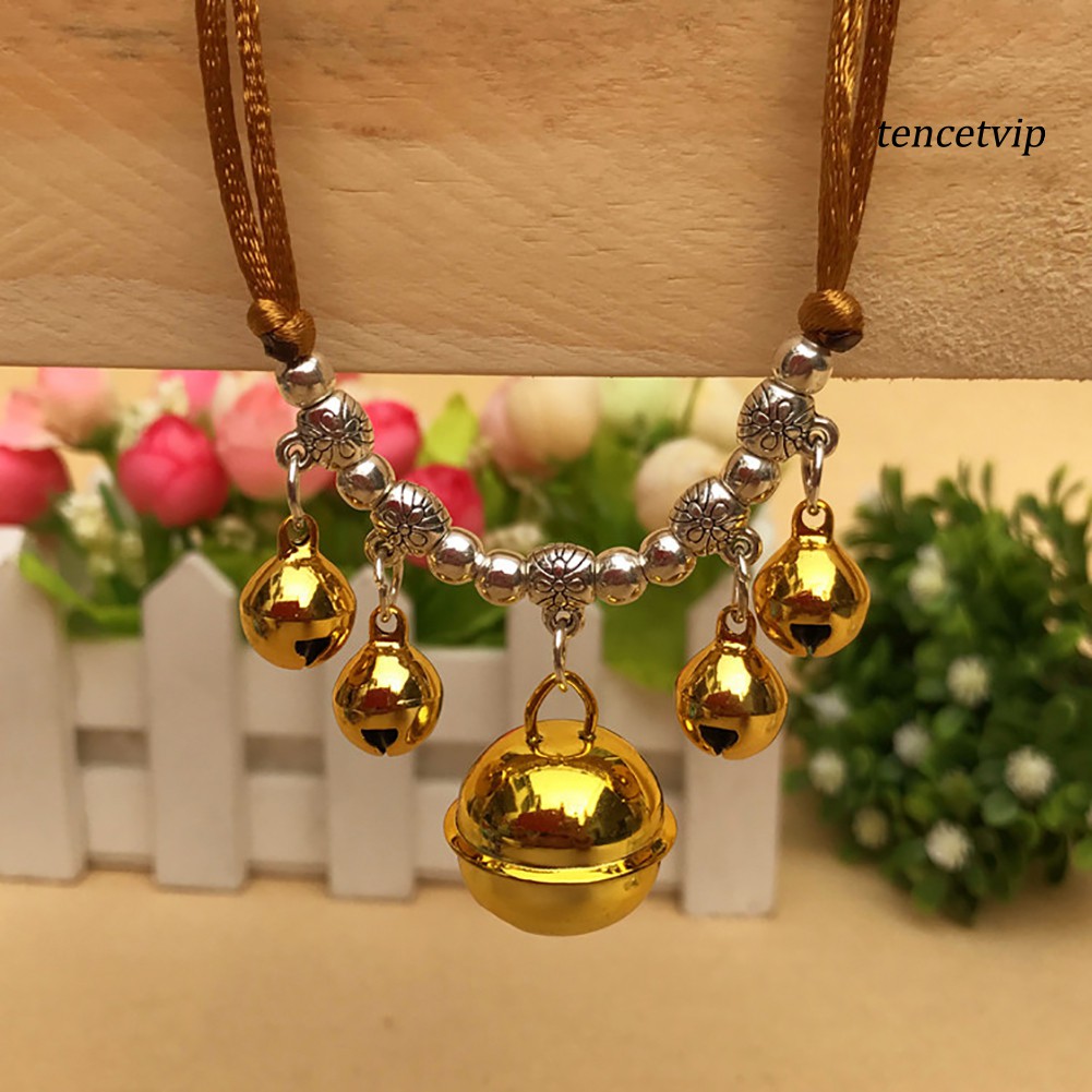 Vòng đeo cổ cho vật nuôi với nhiều chuông nhỏ độc đáo dễ thương