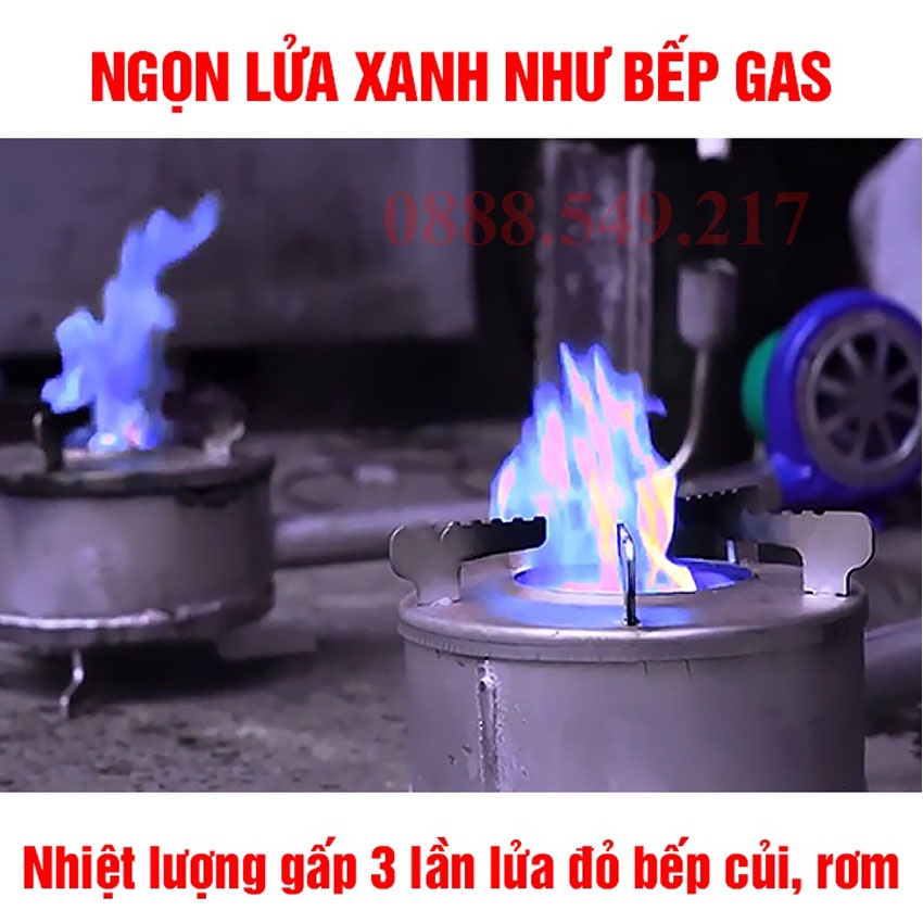 Bếp Đốt Dầu Thải.Đốt Nhiên Liệu Thải Siêu Sạch Không Mùi Không Đen Nồi