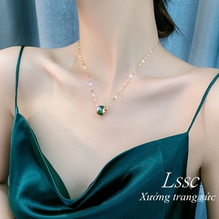 Dây chuyền nữ THÉP TITAN NGUYÊN CHẤT vòng cổ nữ KHÔNG GỈ thiết kế thời trang sang trọng