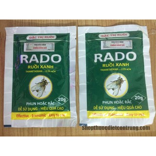 Thuốc diệt ruồi rado 20gram - diệt ruồi hiệu quả 3 tháng diệt ruồi tận gốc hiệu quả diệt ruồi nhà hàng quán
