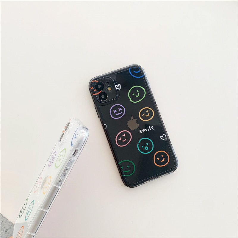 Ốp Lưng Điện Thoại Bằng Silicone Mềm In Hình Vuông Màu Nước Cho Iphone 12 / 11 Pro / Max / 6 / 6s / 7 / 8 Plus / X / Xs Max / Xr / Se 2020