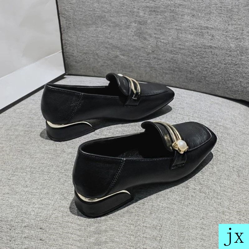 Giày da mềm đế dày thời trang Anh Quốc cho nữ