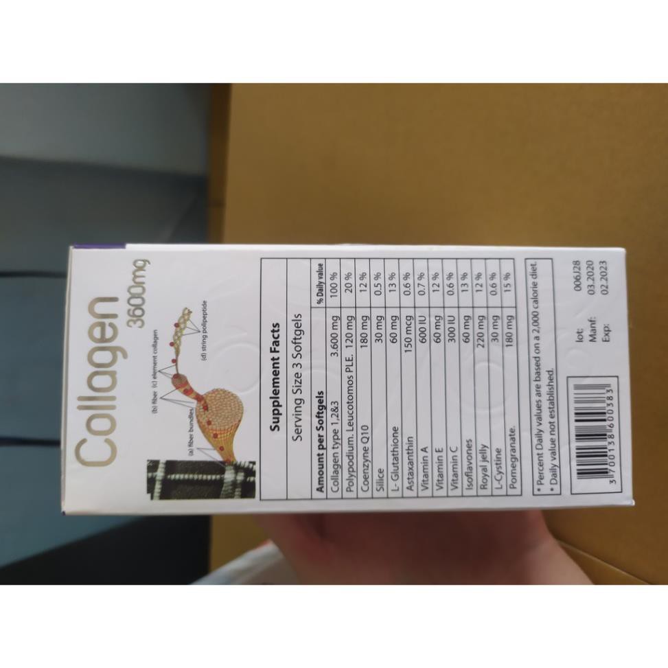 Viên uống Collagen France  làm đẹp da nám da ,vàng da chống chống lão hóa, mịn và sáng da
