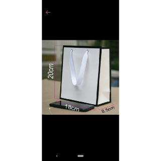 200 túi giấy viền đen