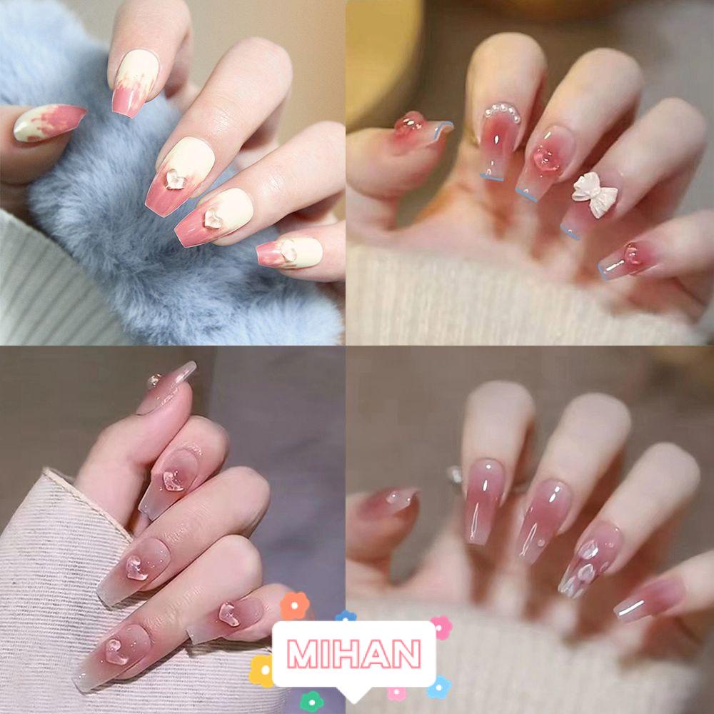 Hộp 24 Móng Tay Giả Có Thể Tháo Rời MIHAN1