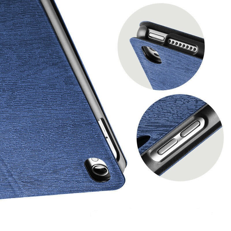 Bao da vân gỗ cao cấp dành cho iPad Mini 1/2/3, Mini 4, iPad 2/3/4, iPad Air, iPad Air 2, iPad 2017, iPad 2018 | BigBuy360 - bigbuy360.vn