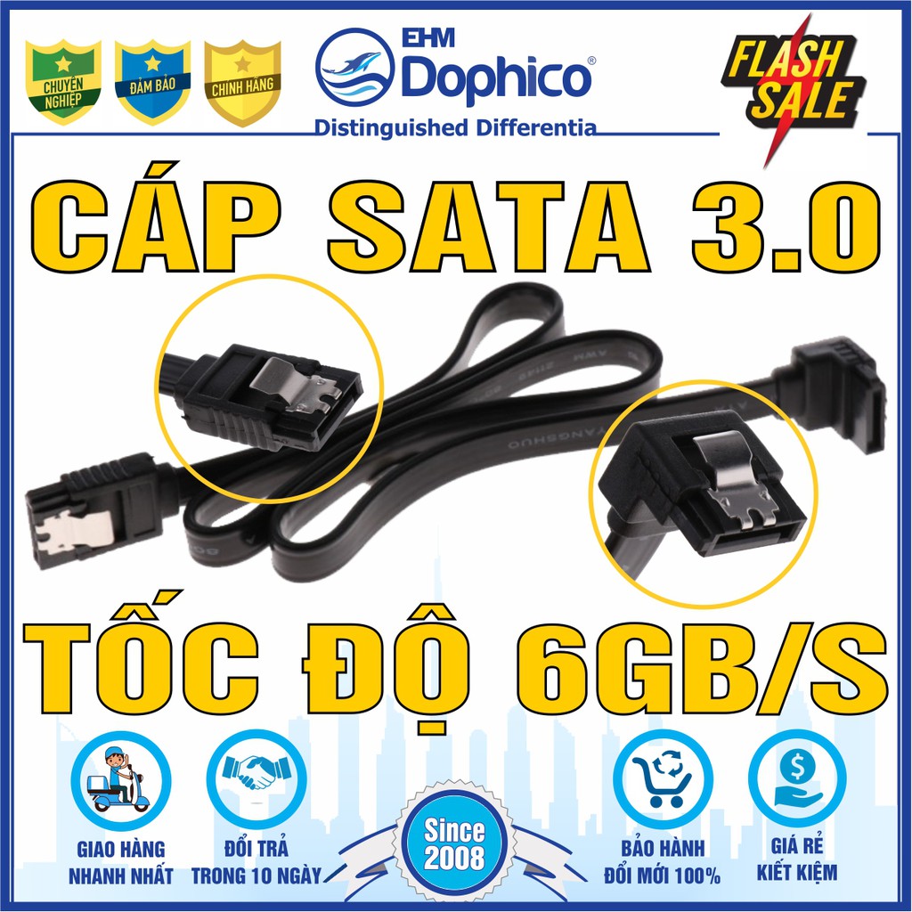 Cáp dữ liệu Sata3 – Tốc độ 6Gb/s | BigBuy360 - bigbuy360.vn