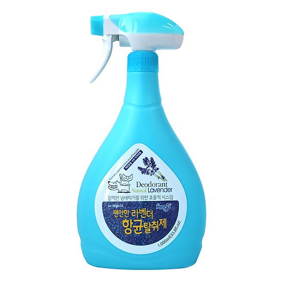 Xịt kháng khuẩn vệ sinh cho chó mèo Farris Forcans 1000ml hương lavender nồng nàn