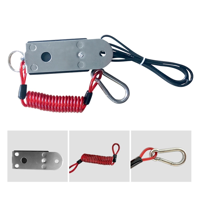 ✿ Công Tắc Điện Từ 4ft Breakaway Kèm Công Tắc Phanh Cho Xe Moóc