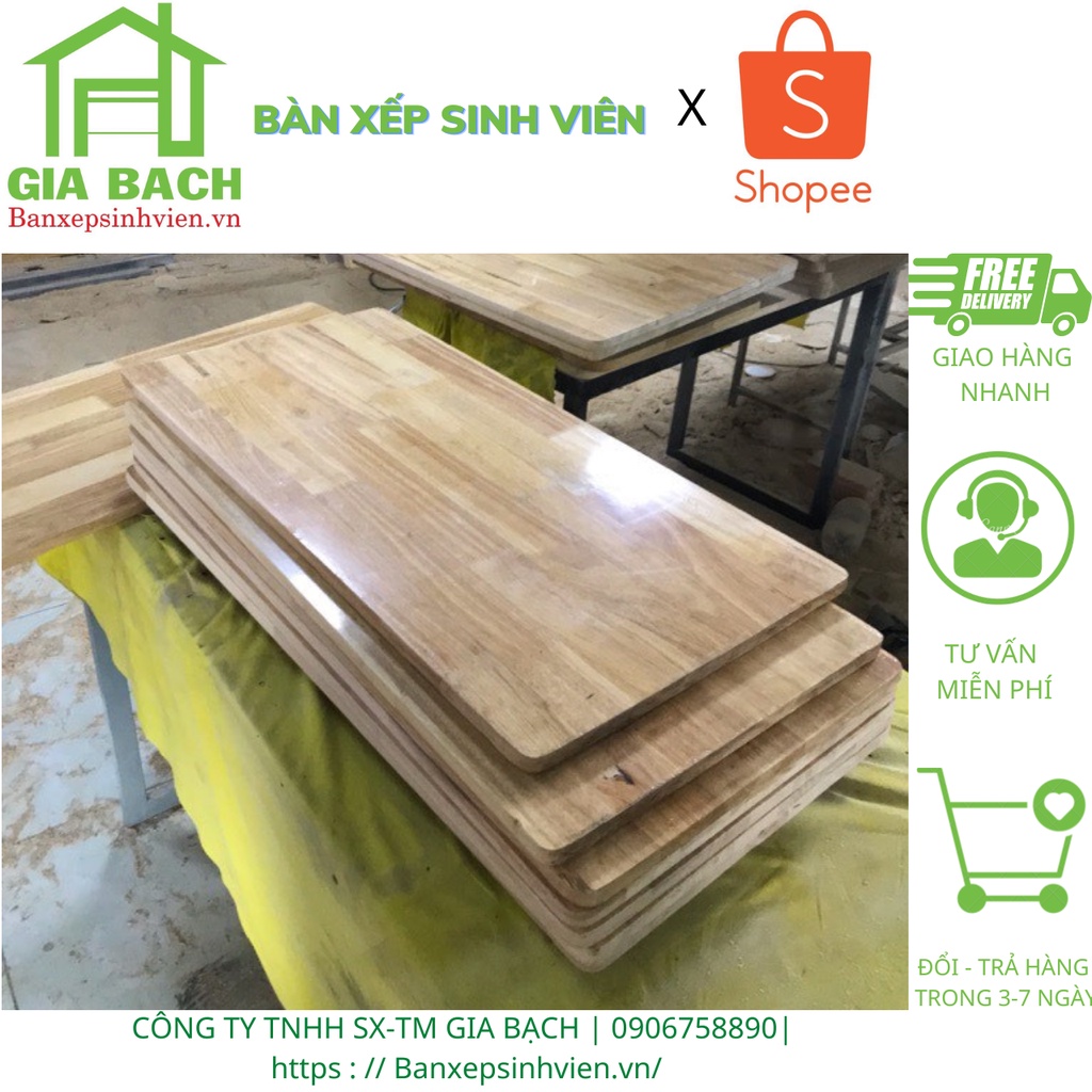 Mặt Bàn Gỗ 40x80