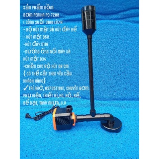 Máy bơm periha pd 7200 + bộ hút mặt hút đáy