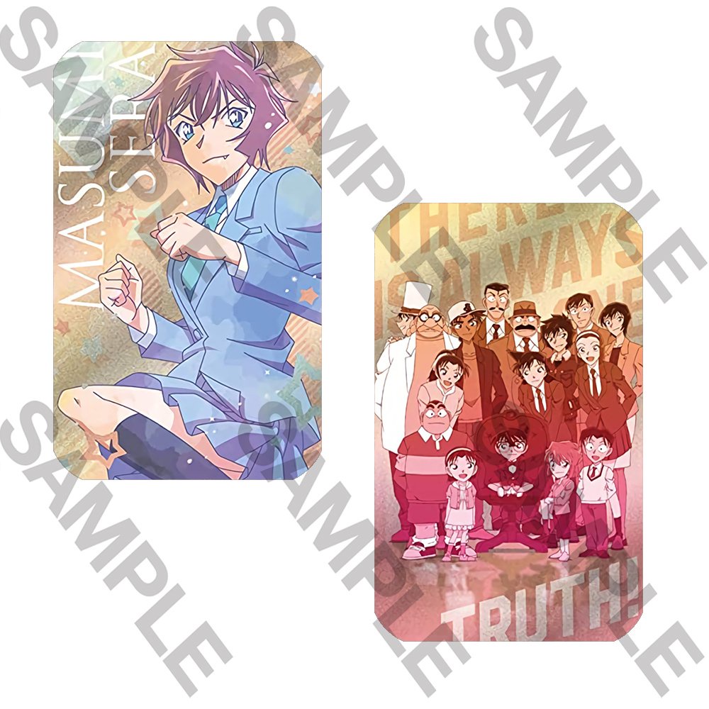 Ảnh card bo góc in hình THÁM TỬ LỪNG DANH CONAN Detective Conan ver BĂNG ĐẢNG thẻ bo viền 5*8cm anime chibi 1 tấm