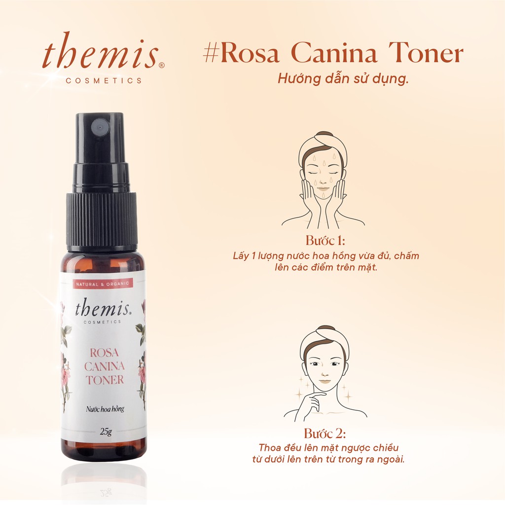 Nước hoa hồng Themis dưỡng sáng, làm sạch sâu và cân bằng độ Ph cho da 25ml - Chính hãng phân phối | BigBuy360 - bigbuy360.vn