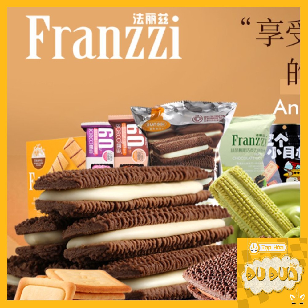 [Có sẵn] Bánh Quy Kem Franzzi Gói 95g 5 Loại Vị Thơm Ngon | BigBuy360 - bigbuy360.vn