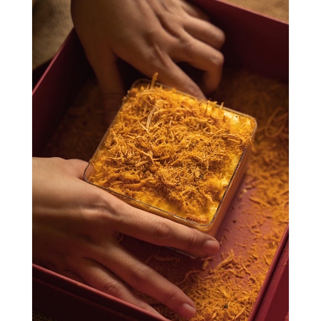 Bánh Bông Lan Kim Sa Trứng Muối Eatclean - Healthy - giảm cân Gateau Healthy