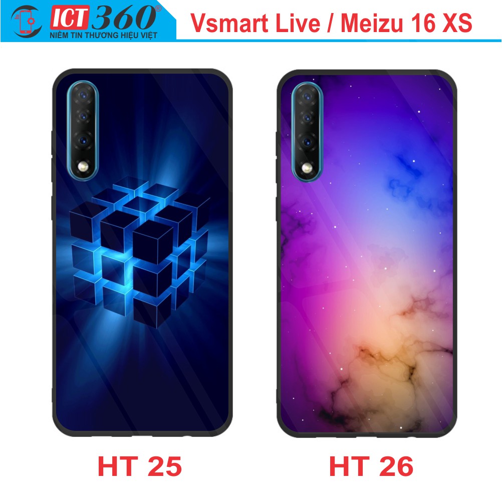 Ốp Lưng Kính VSMART LIVE/ MEIZU 16 XS - In Theo Yêu Cầu - Hình 3D