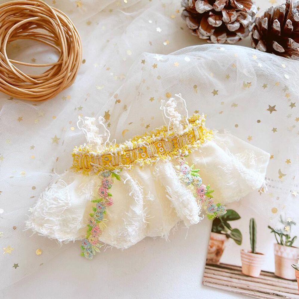 Váy Yếm Mini Tự Làm Thủ Công Cho Búp Bê