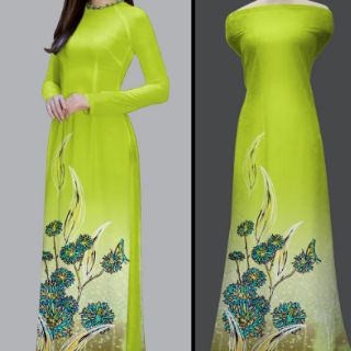 Vải áo dài mẫu mới
