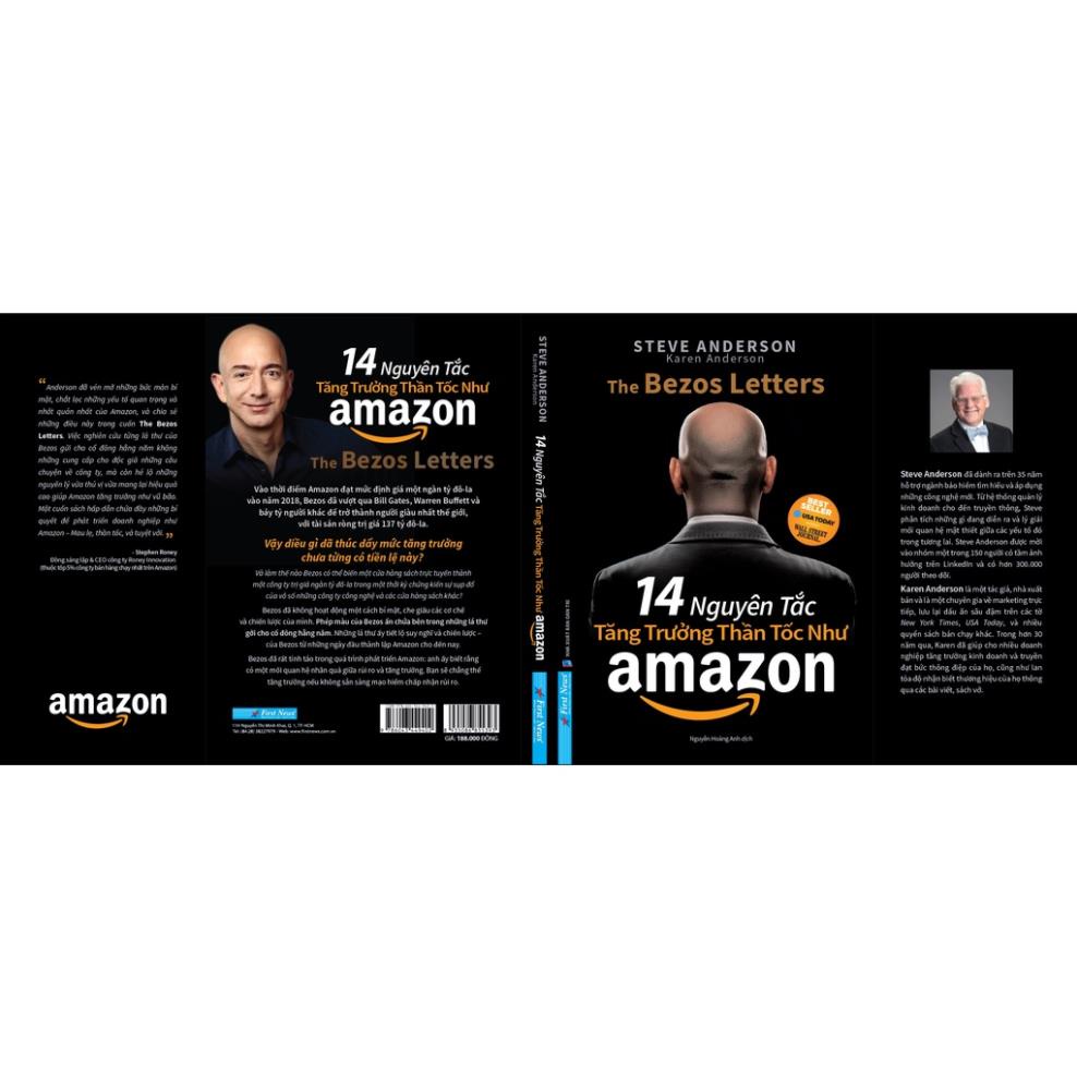 Sách - 14 Nguyên Tắc Tăng Trưởng Thần Tốc Như Amazon - First News