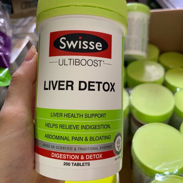 Cách sử dụng viên uống Liver Detox