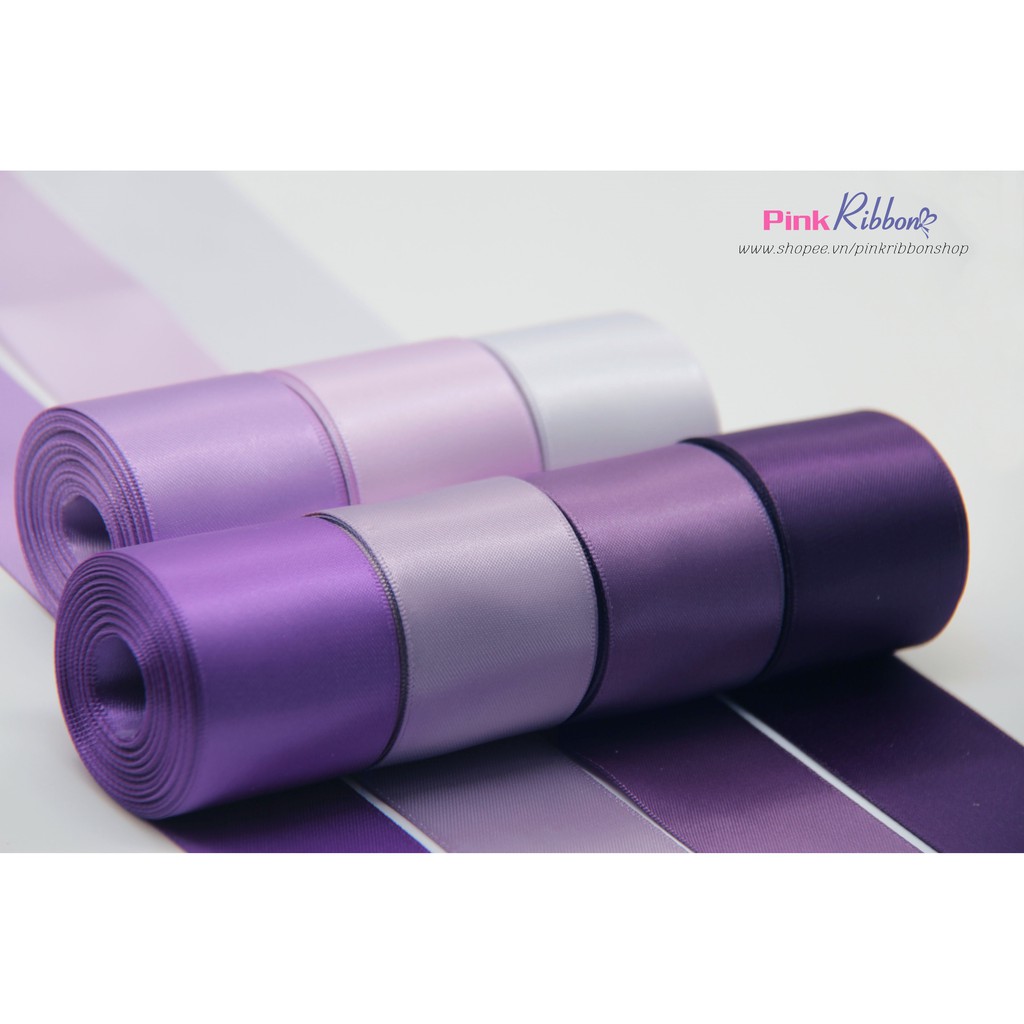 Ruy băng satin loại đẹp - Cuộn 5Mét - Link 9/12