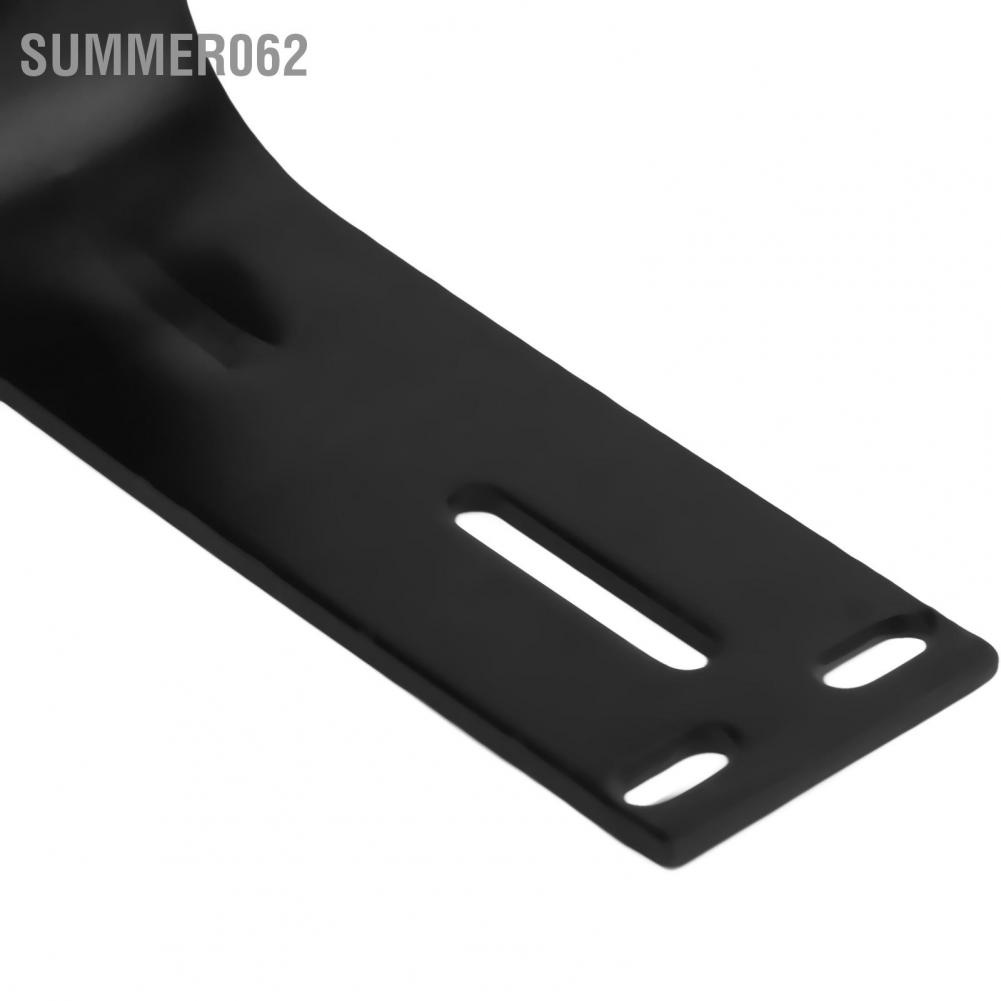 Summer062 Electric Bicycle Rear Passenger Seat Backrest with Metal Support U Shape Comfortable Black