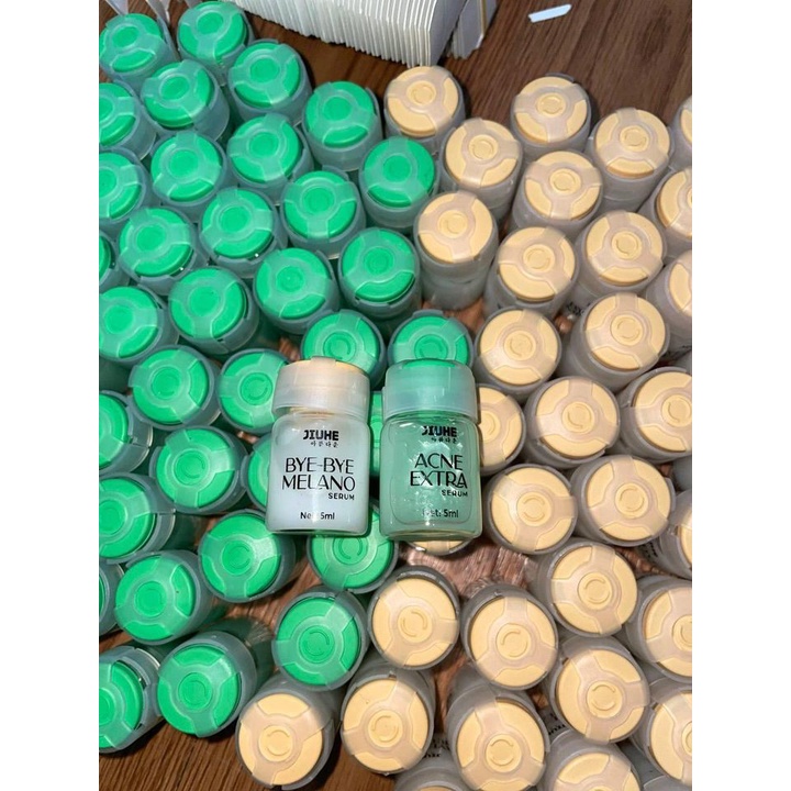 Combo serum xóa thâm + mụn jiuhe