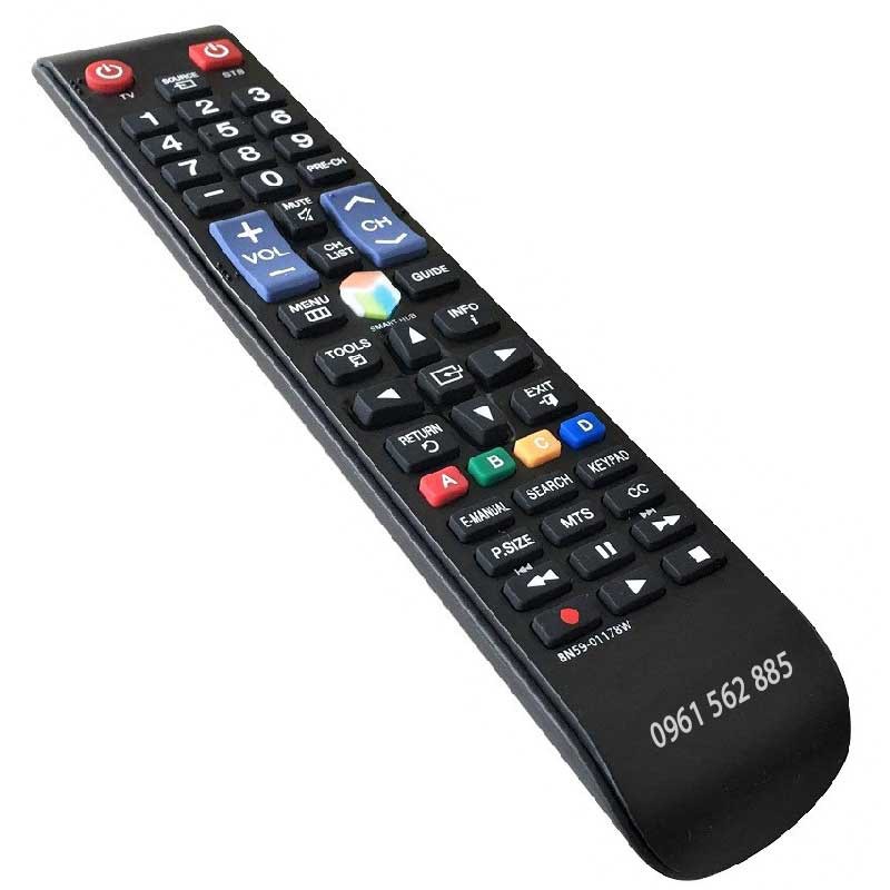 Remote Điều Khiển  Tivi SAMSUNG Loại Dài  Smart-LED-LCD-AA59 Chính Hãng