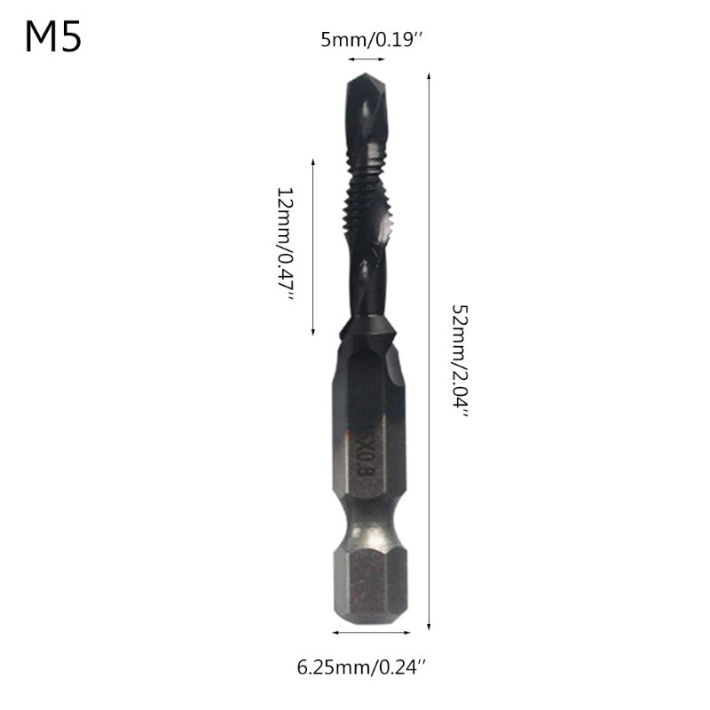 Mũi Khoan Xoắn M3-M10 Độ Cứng Cao