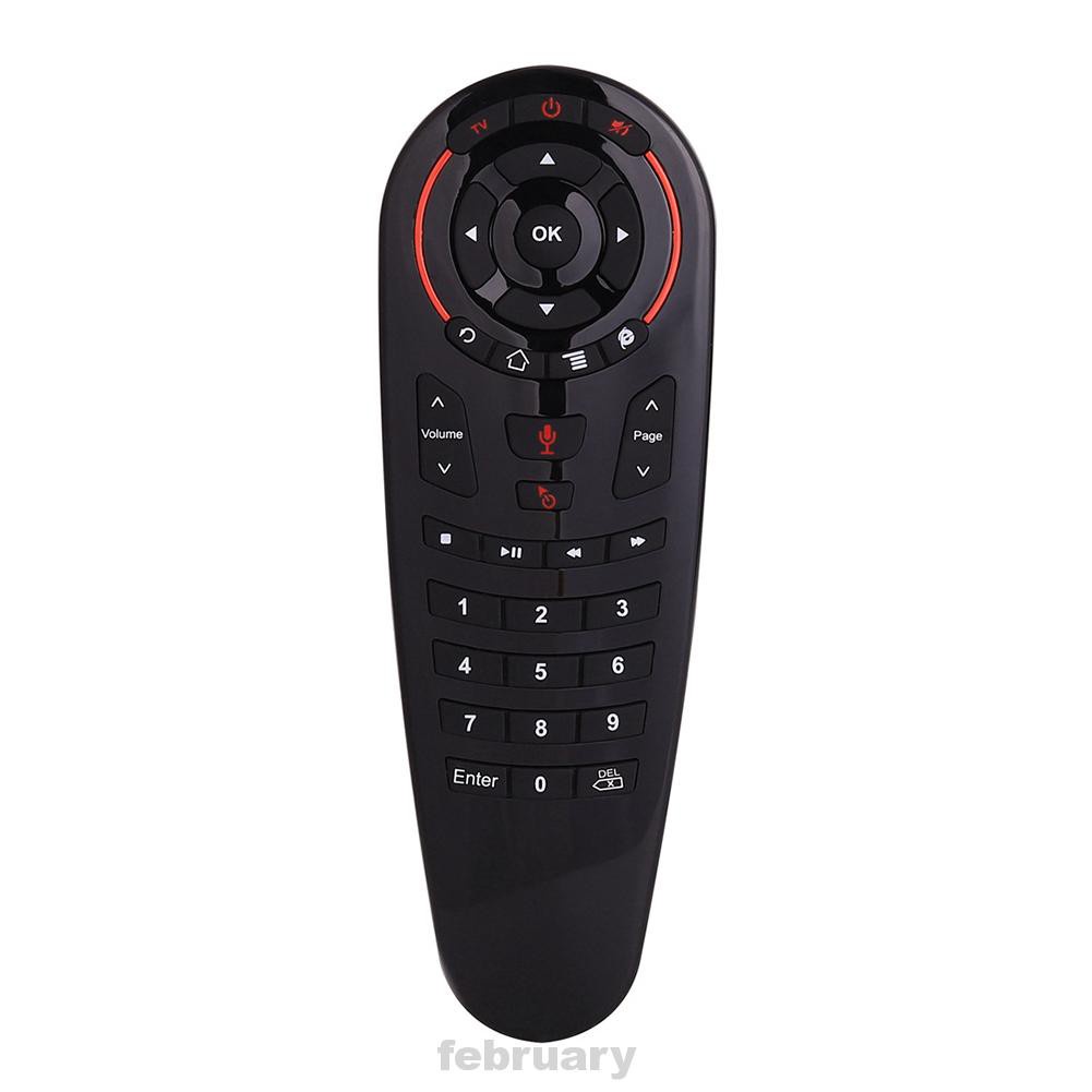 G30 Universal Wireless Battery Powered TV BOX Portable PC Voice Control Gyroscope 2.4GHz 2Key 33Key Air Mouse