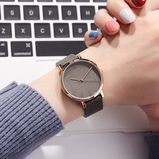 Đồng hồ nữ dây da Julius Hàn Quốc Ja-953
