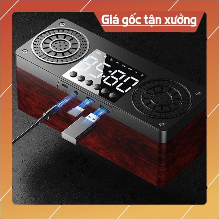 💥HÀNG CÓ SẴN💥 Loa nghe nhạc Bluetooth kiêm đồng hồ, loa bluetooth L-RET001