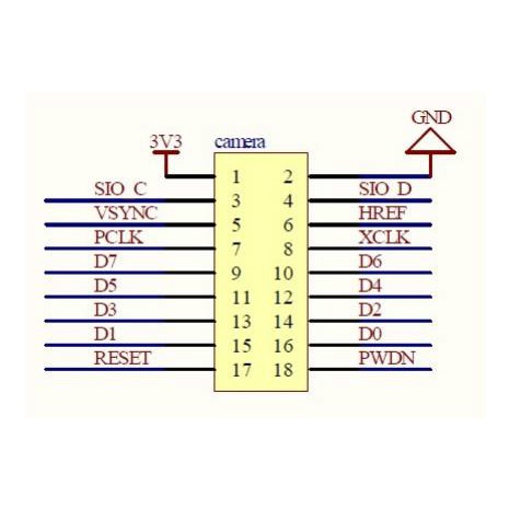 Mô-đun máy ảnh OV7670 hỗ trợ điều khiển phơi sáng tự động VGA CIF Kích thước hoạt động 640X480 cho Arduino