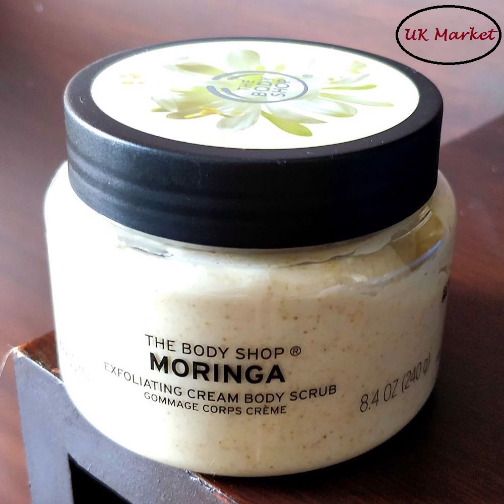 Tẩy da chết body The Body Shop Moringa Cream Body Scrub