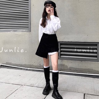 set chân váy, sơ mi cực ngầu #thờitrangnữ #hottrend