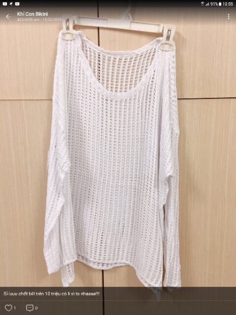 Áo khoác lưới đi biển mẫu mới (2 màu) | BigBuy360 - bigbuy360.vn