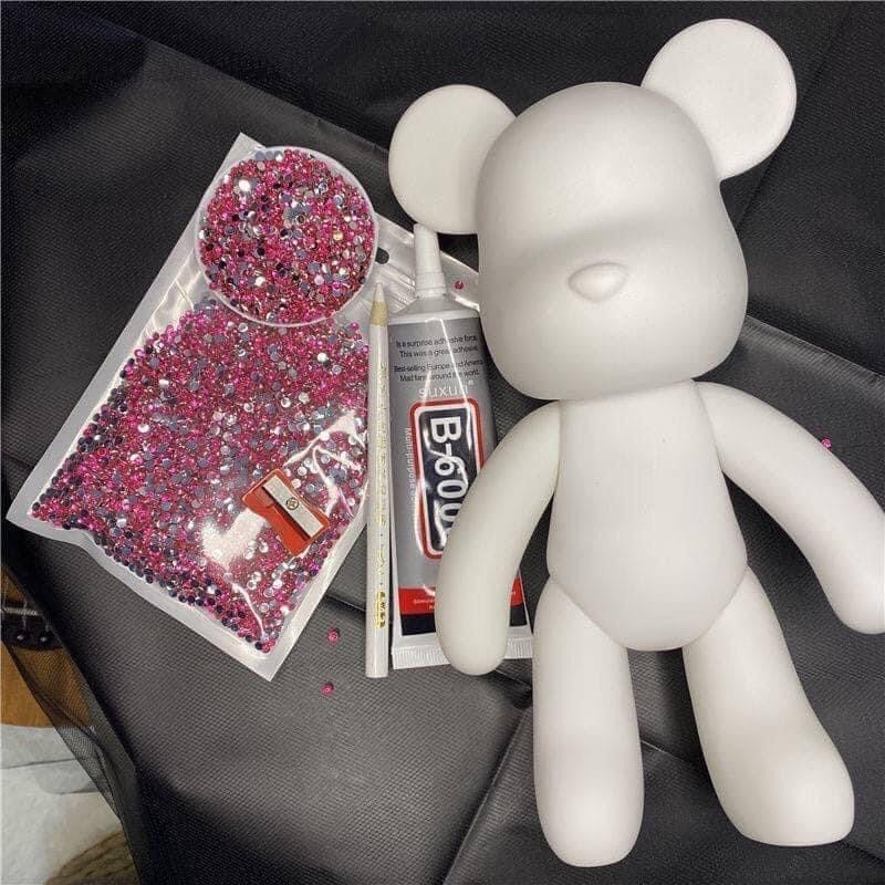 GẤU BEARBRICK ĐÍNH ĐÁ