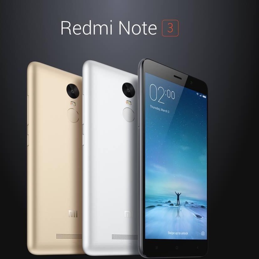 điện thoại Xiaomi Redmi Note 3 ram 3G/32G 2 sim mới Chính hãng, Có Tiếng Việt