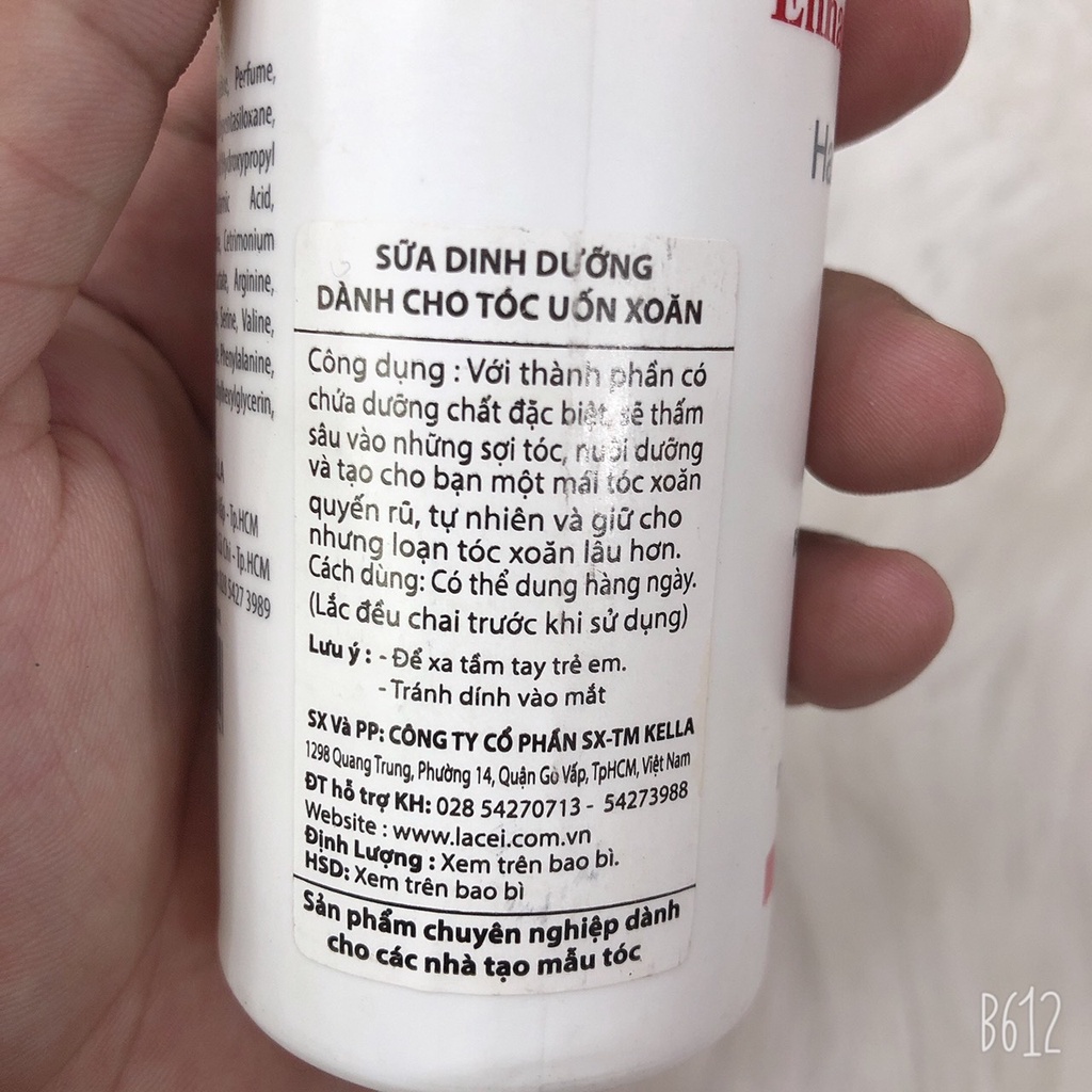 SỮA DINH DƯỠNG A+ DÀNH CHO TÓC UỐN XOĂN KELLA 200ML