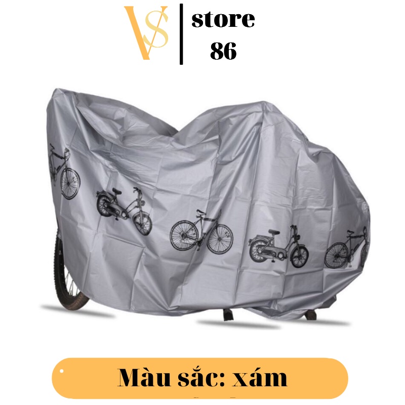 Bạt phủ xe máy ,xe đạp siêu tiện lợi - Aó trùm xe máy cao cấp che mưa chống nắng đa năng VS STORE