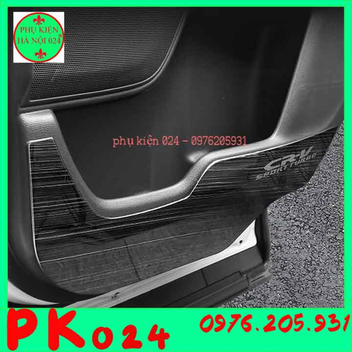 Bộ ốp tapli CR-V, CRV 2018-2022 vân Titan chống xước va đập khi mở cửa và làm đẹp xe