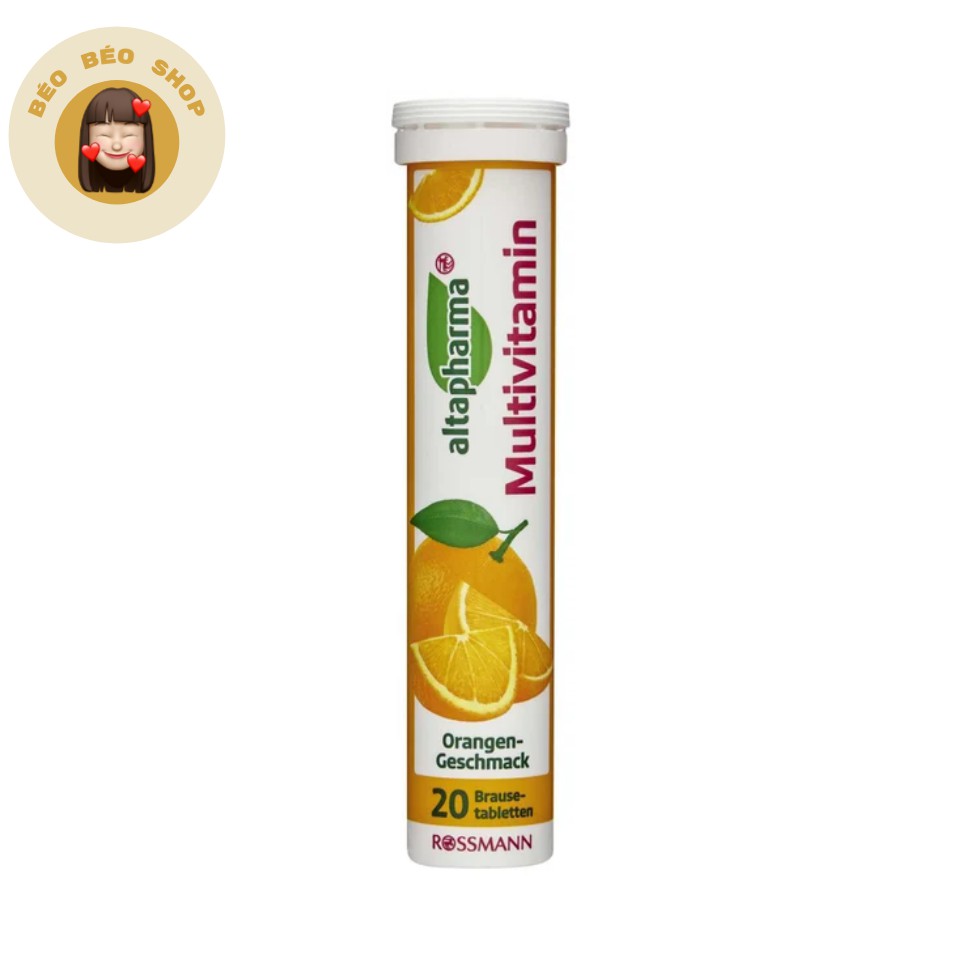 Viên sủi bổ sung vitamin tổng hợp Altapharma Multivitamin - 20 viên