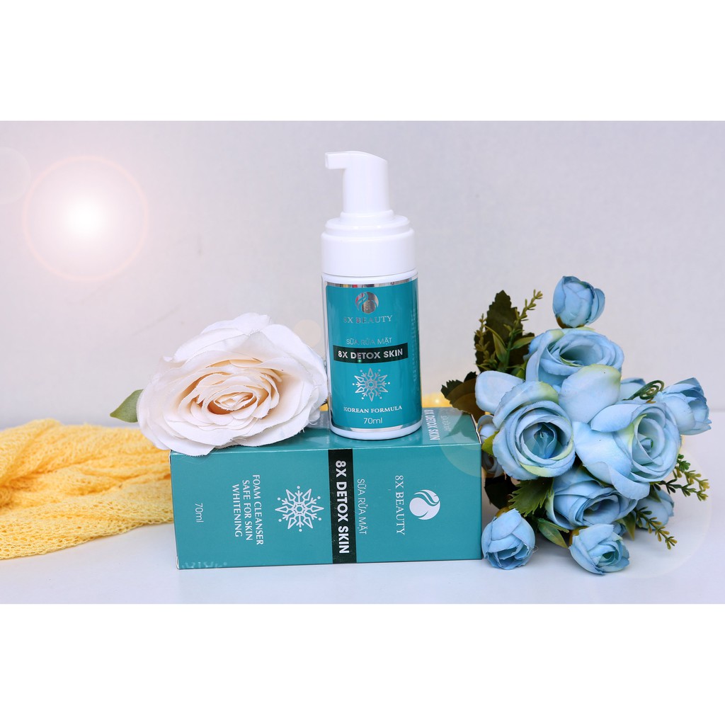 ✨Sữa Rửa Mặt Detox Skin 8x Beauty 70ml - Dưỡng Da Trắng Sáng Mịn Màng – Thay Thế Nước Tẩy Trang | BigBuy360 - bigbuy360.vn
