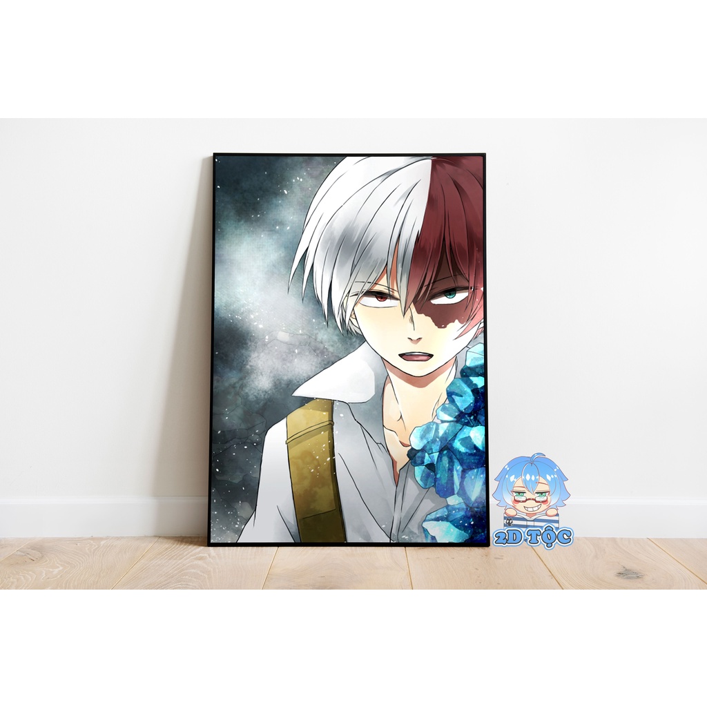 Poster A3 Todoroki Shoto (14) Anime Manga My Hero Academia - 2D Tộc Shop
