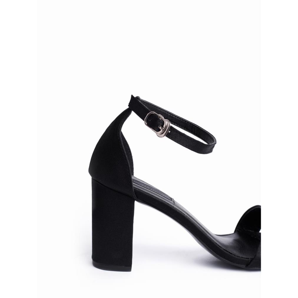 Giày cao gót Floralpunk Strappy Satin Heels 7cm -HC)*3