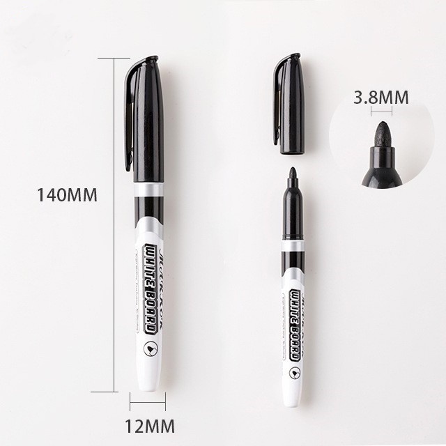 Bút Lông Nhiều Màu Sắc Có Thể Tẩy Xóa Được 3.8MM Dành Cho Học Sinh/Văn Phòng