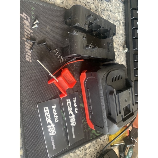 Vỏ pin makita 18v 5s 2p có báo pin kèm mạch 5s 65a